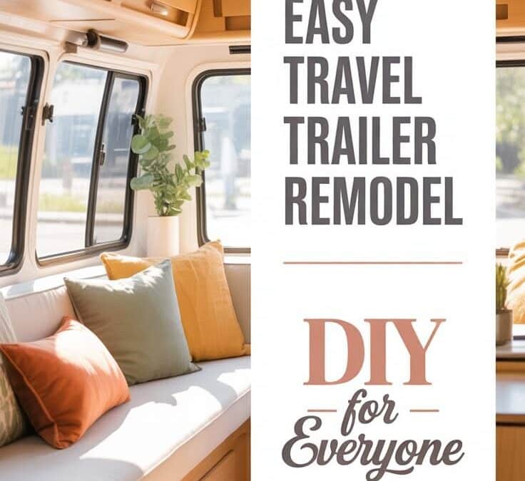 Easy Steps For A Beautiful Updated Camper Interior